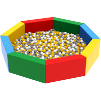 Сухой бассейн многоугольный 200х200 см HOP-HOP